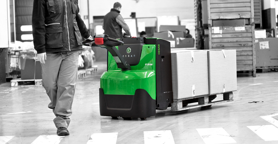 powered pallet truck cesab p200